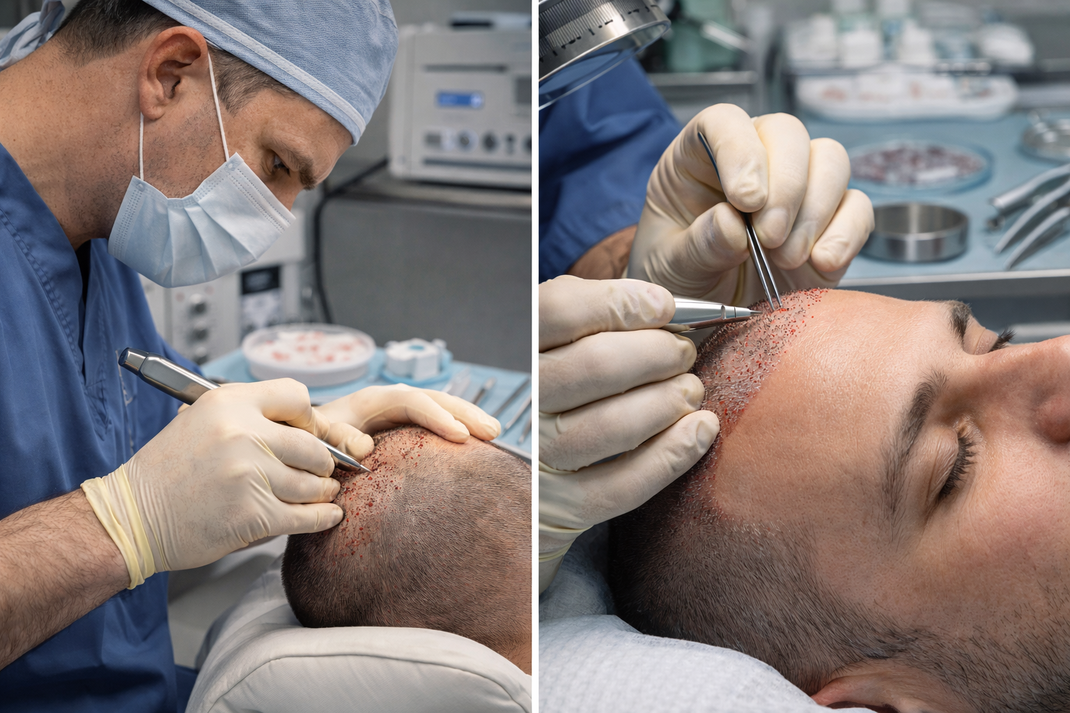 Hair Transplant Before and After