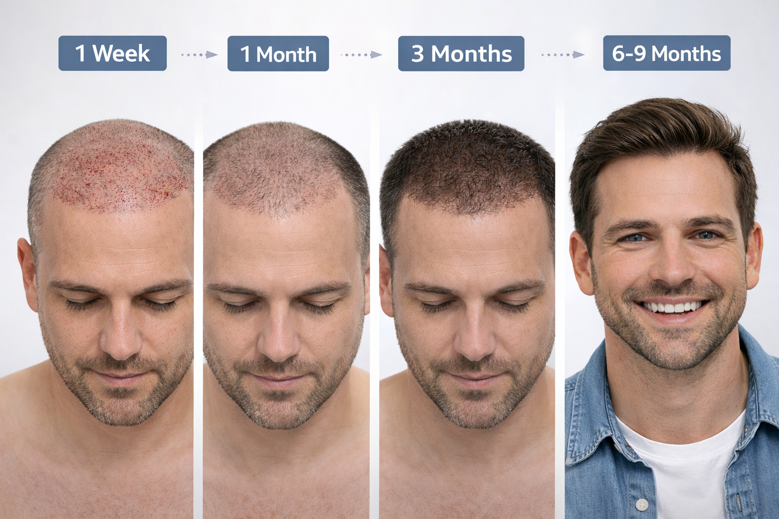 Hair Transplant Before and After
